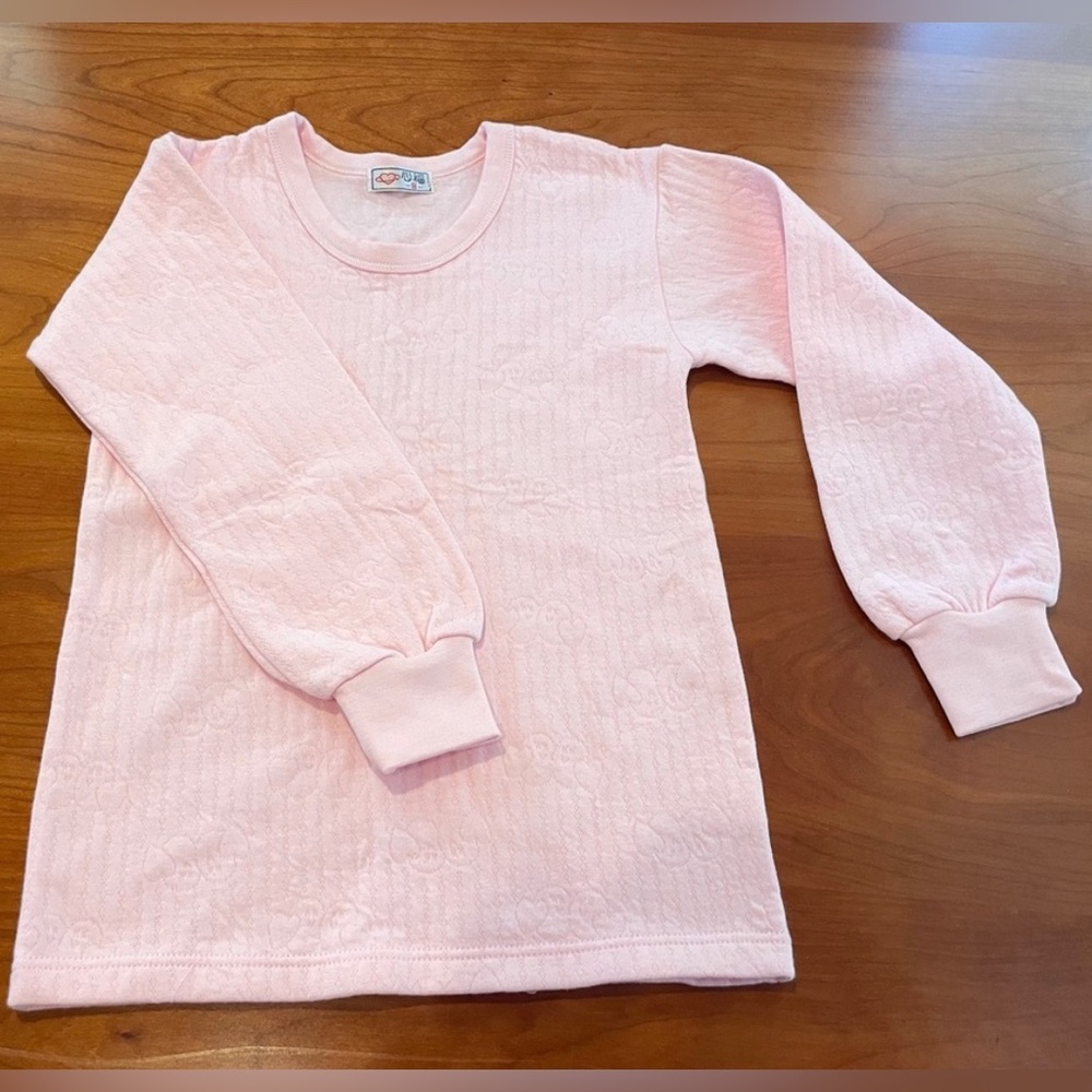 Winter autumn soft crewneck sweater girls 7/8